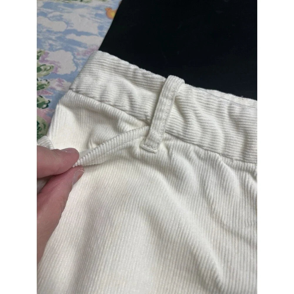 Ralph Lauren Ivory Corduroy Equestrian Pants Girls Sz 14